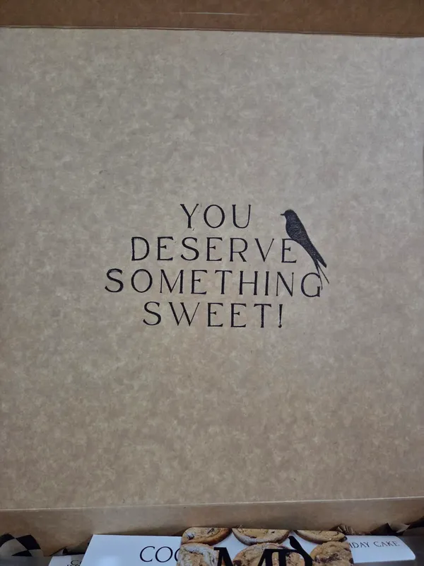 Mockingbird Bakes knows: you deserve something sweet, damn right