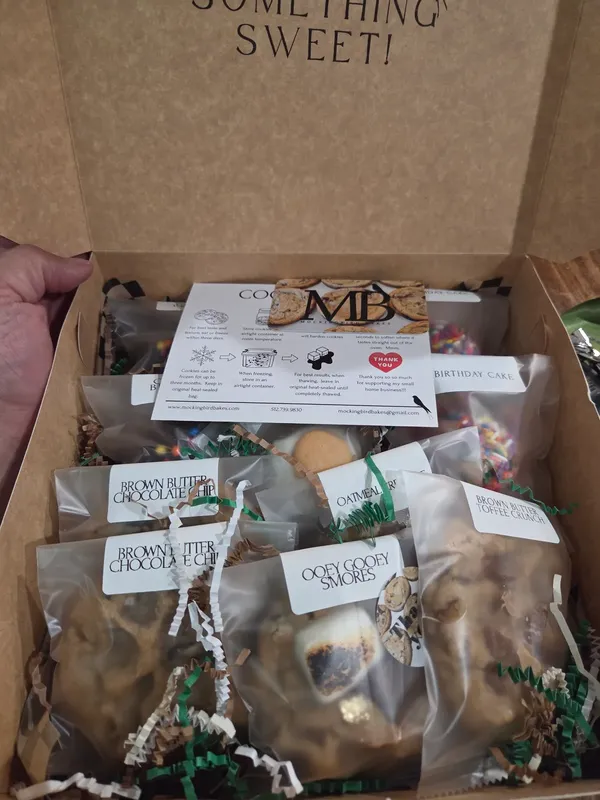 Mockingbird Bakes, a box of serious cookie business