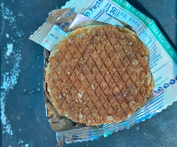 Sweet stroopwafel, a delightful snack