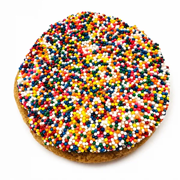 This cookie, from Mockingbird Bakes. A thousand sprinkles, no apologies